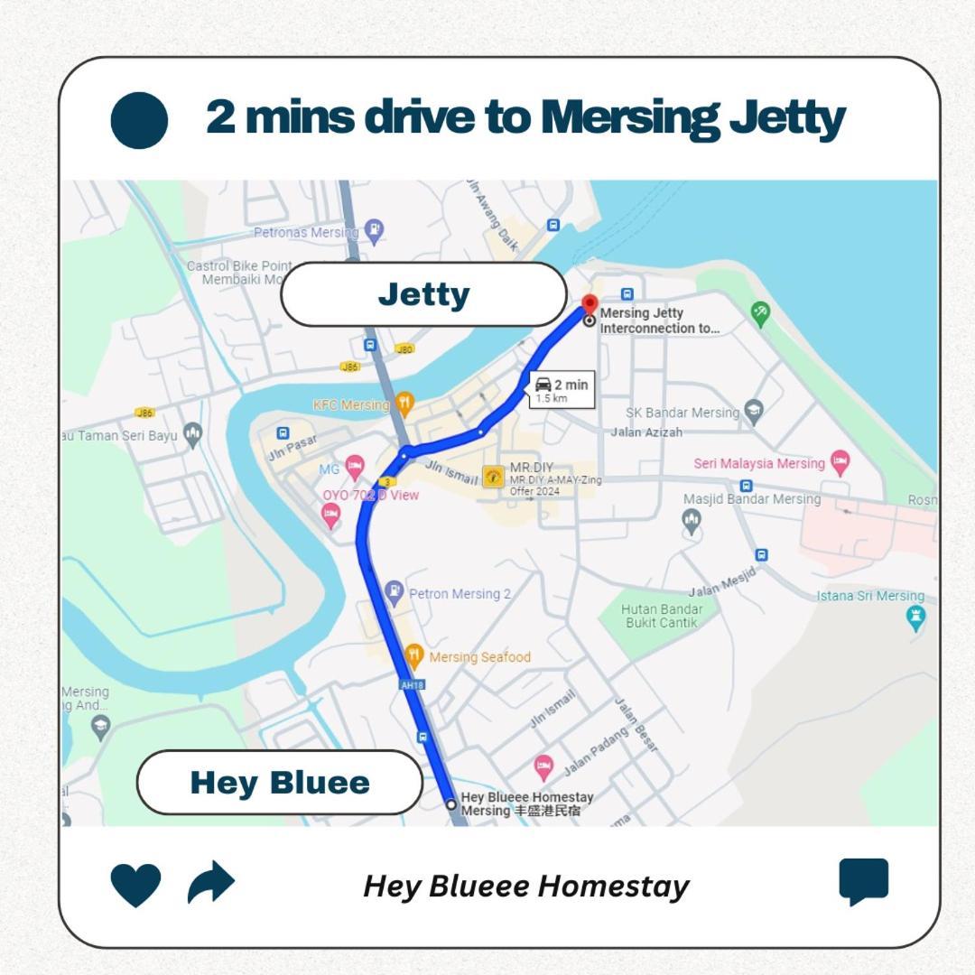 מרסינג Hey Blueee ~ 5Mins Jetty/Netflix/Games/Youtube מראה חיצוני תמונה